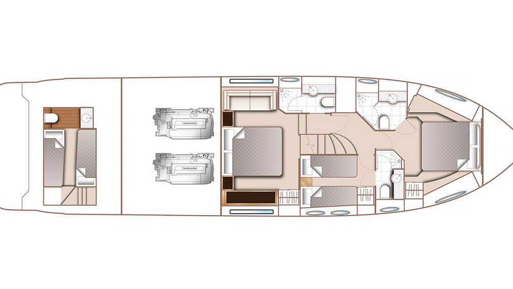 Lower deck