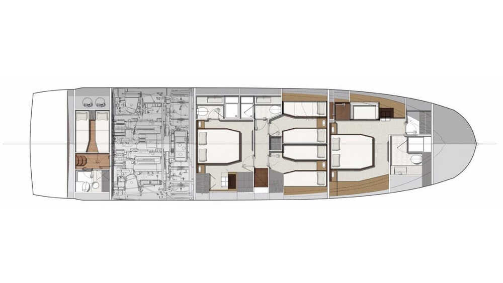 Lower deck