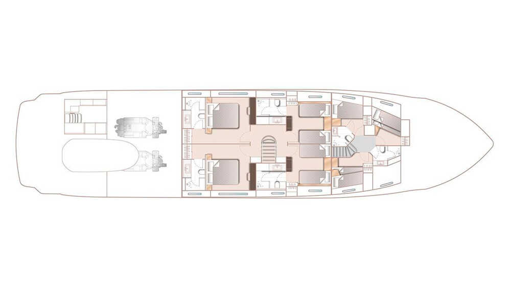 Lower deck