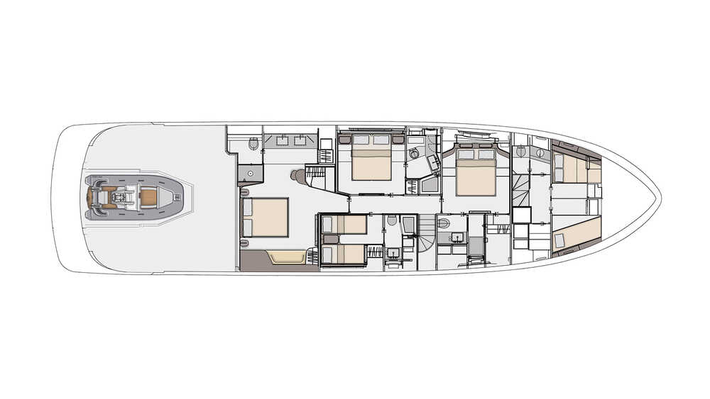 Lower deck