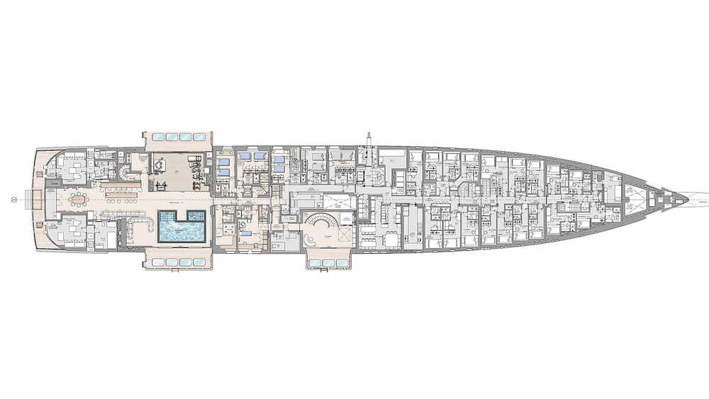 Lower deck
