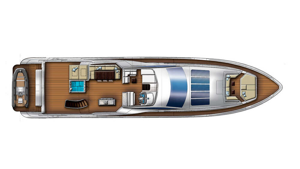 Flybridge Azimut Grande 100