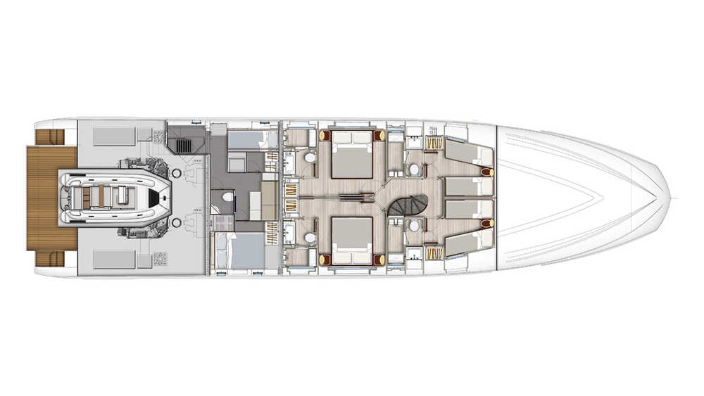 Lower deck