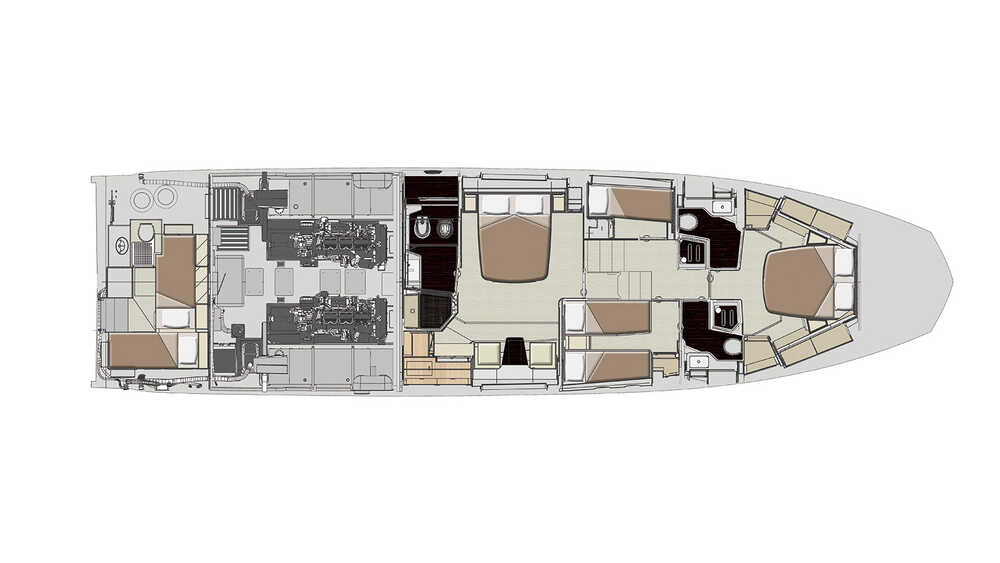 Lower deck