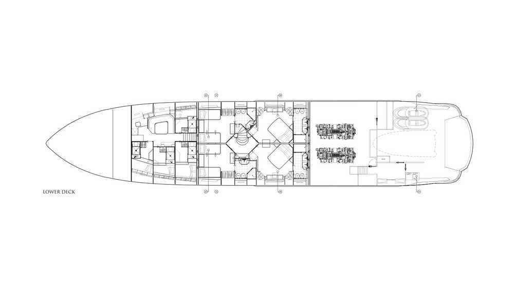 Lower deck