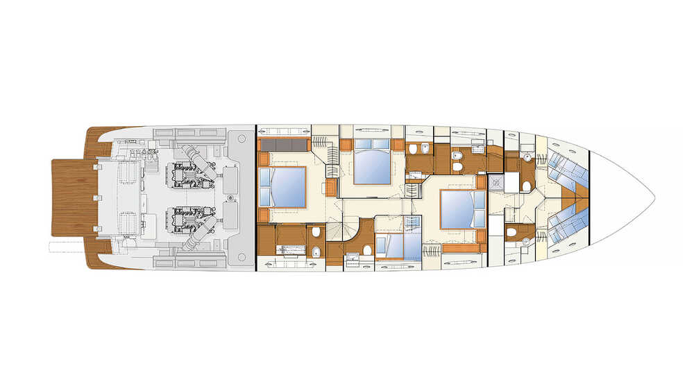 Lower deck