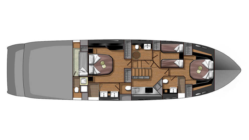 Lower deck