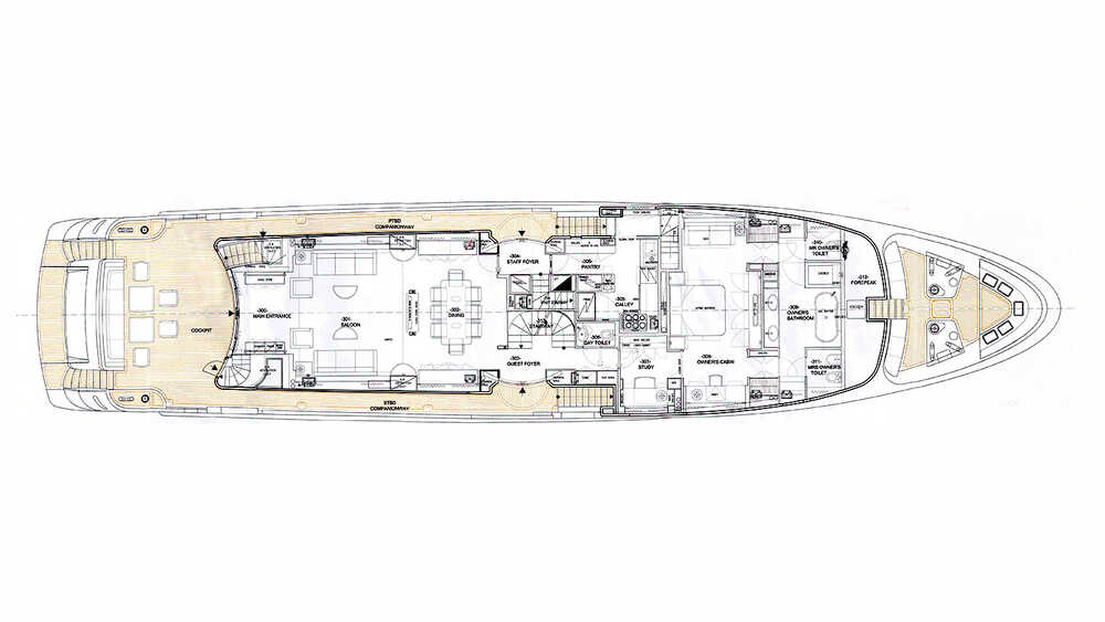 Main deck