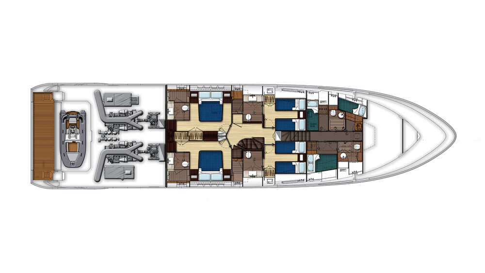 Lower deck (plan #2)