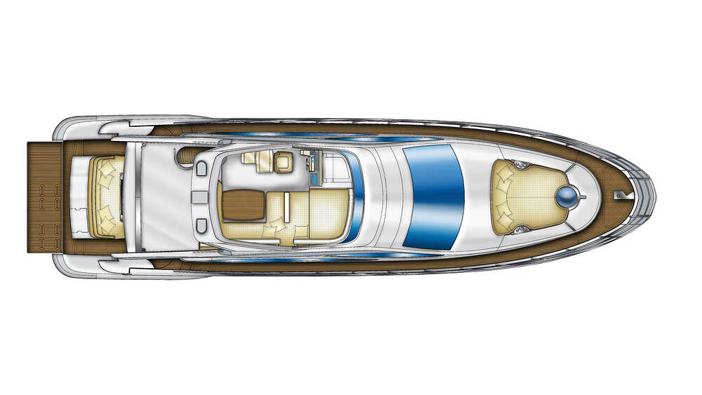 Flybridge Azimut 64 Flybridge