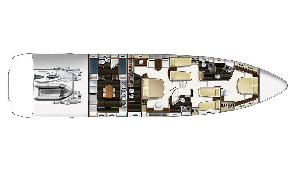 Lower deck