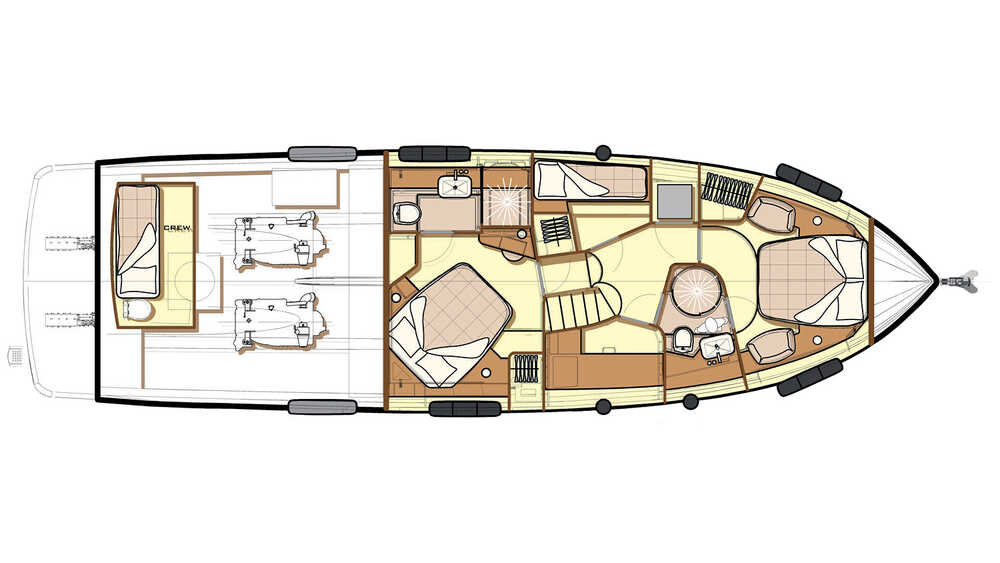 Lower deck