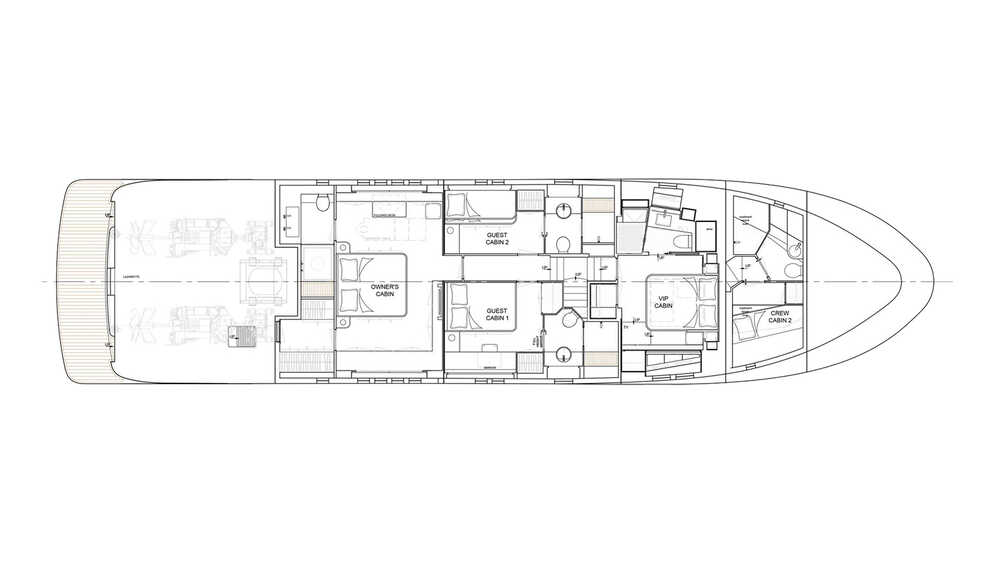 Lower deck