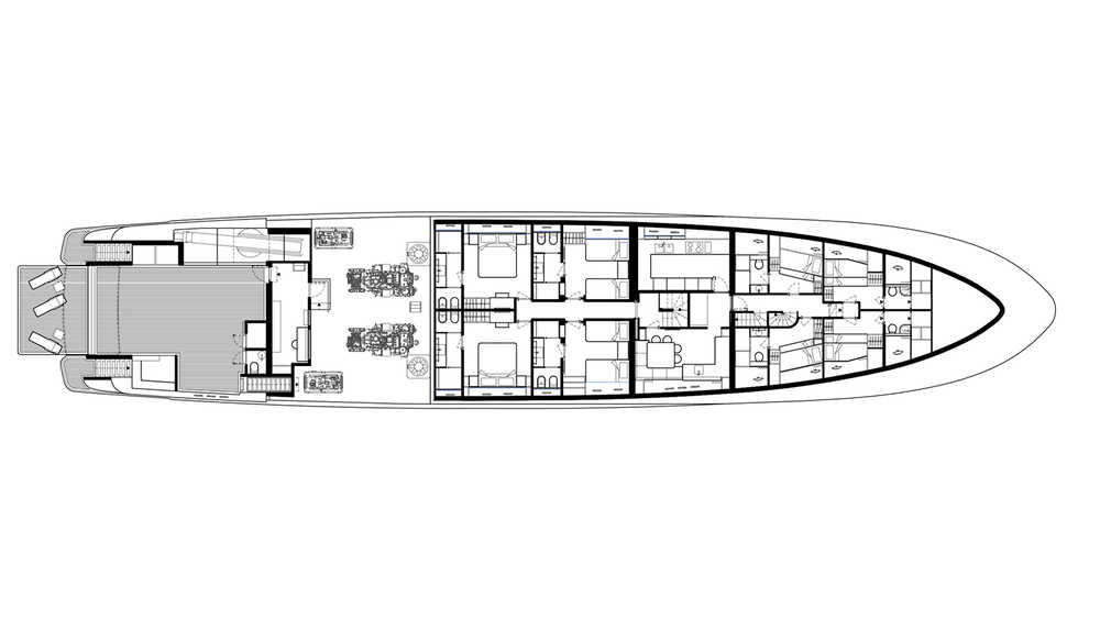 Lower deck