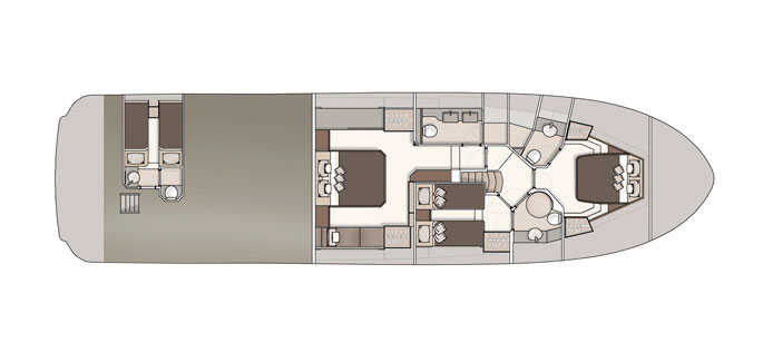 Lower deck