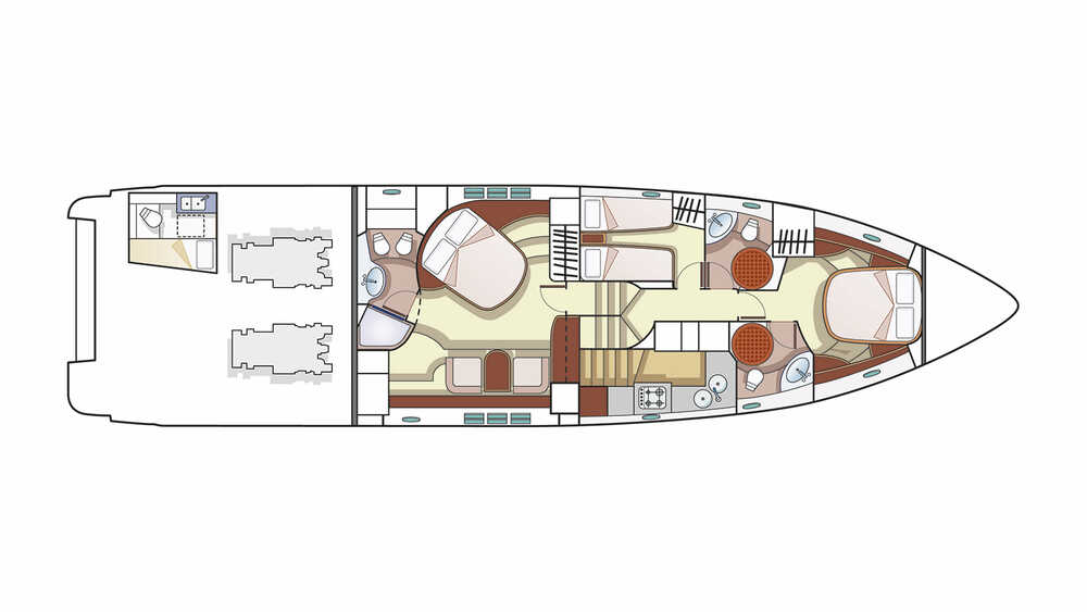 Lower deck