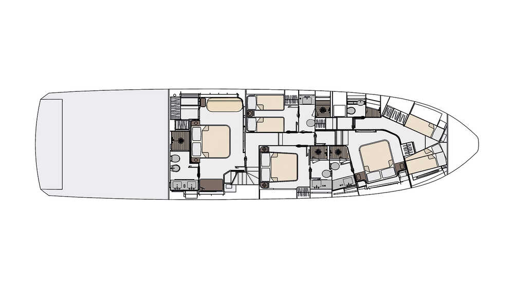 Lower deck
