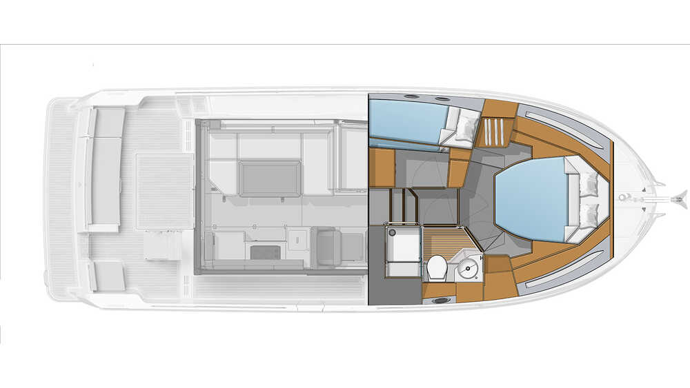Lower deck