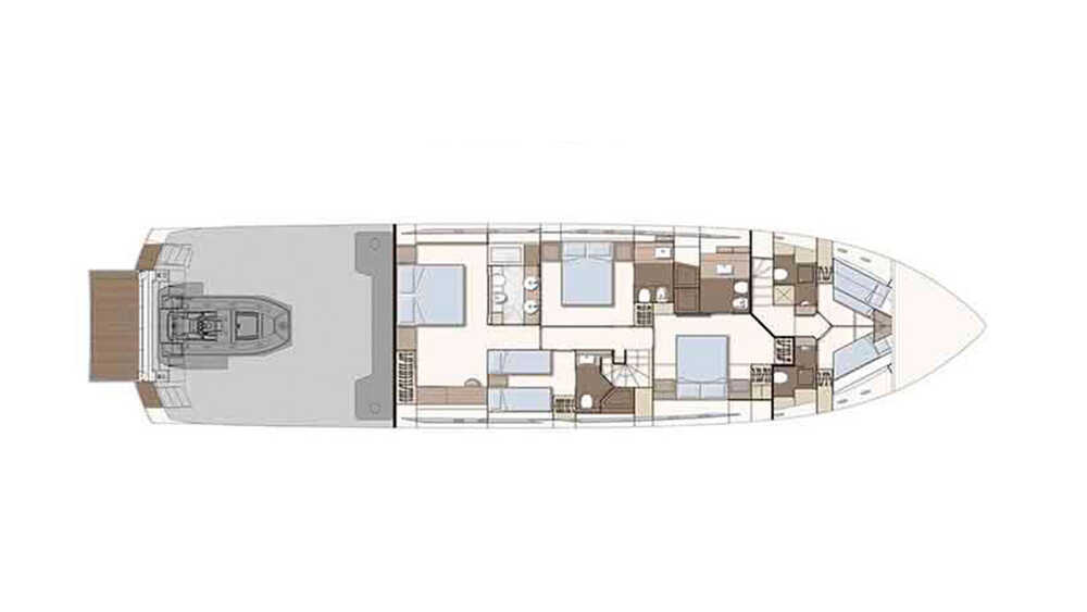 Lower deck