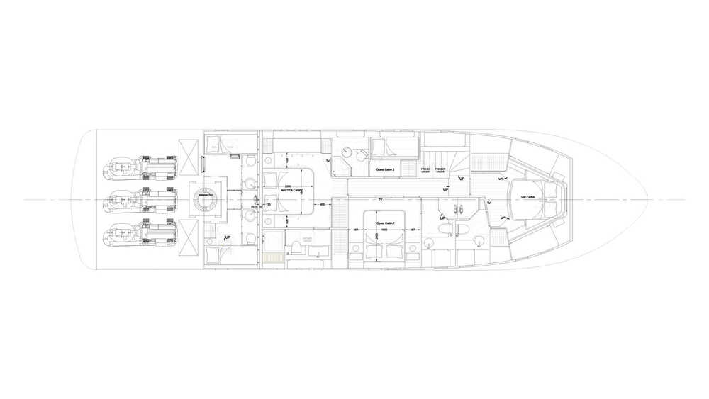 Lower deck