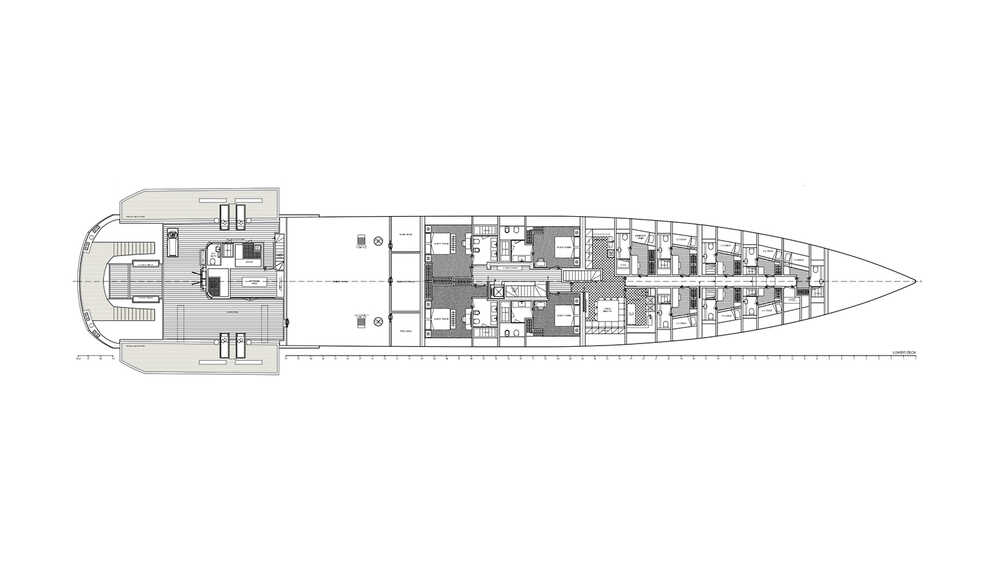 Lower deck