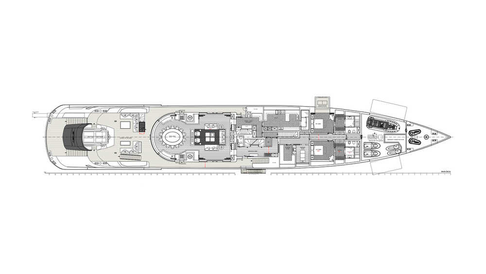 Main deck | Salon | VIP cabins
