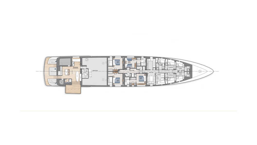 Lower deck