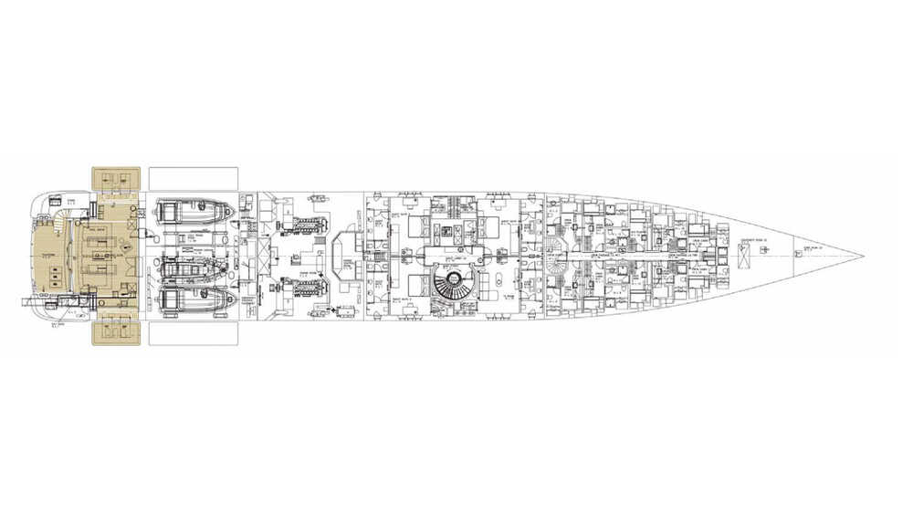Lower deck