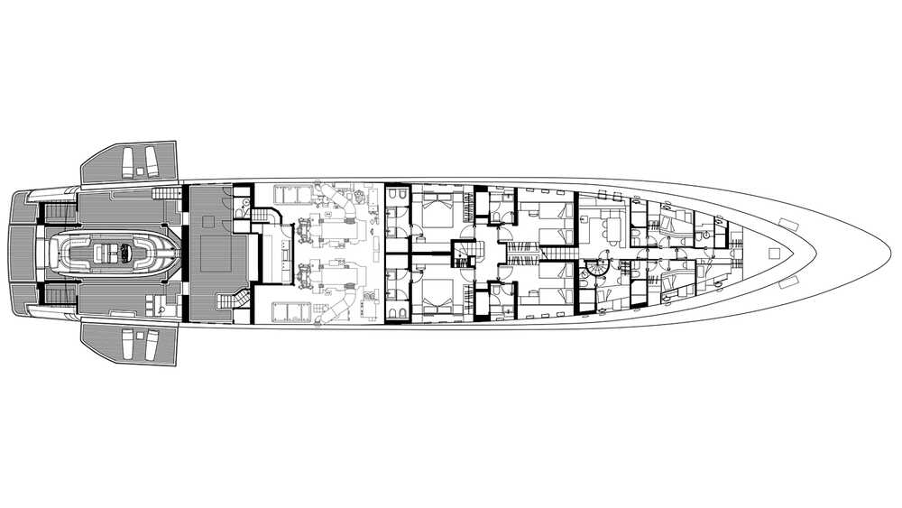 Lower deck
