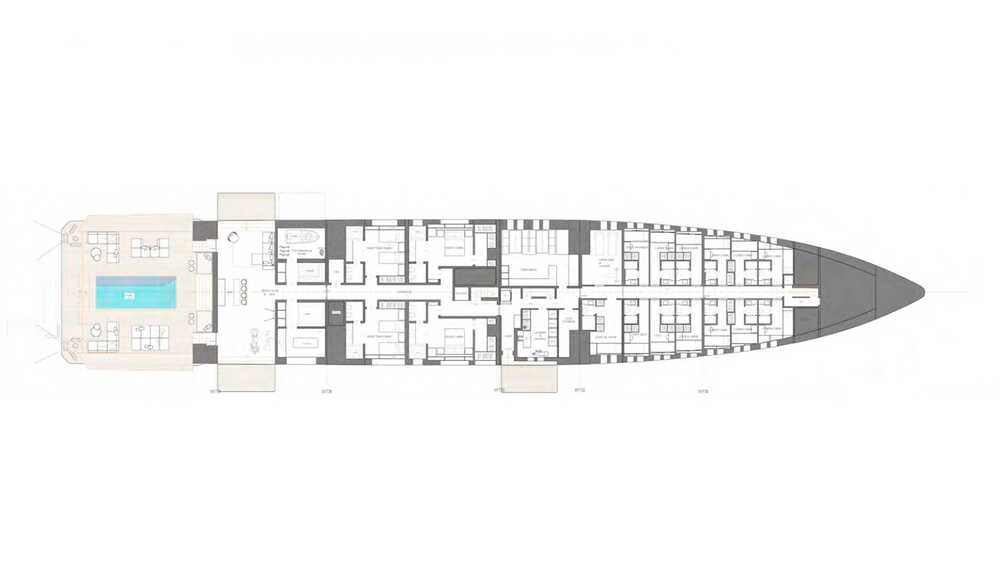 Lower deck