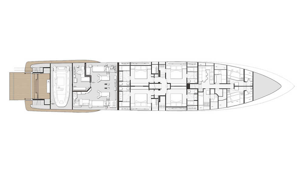 Lower deck