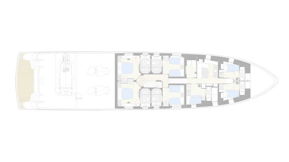 Lower deck