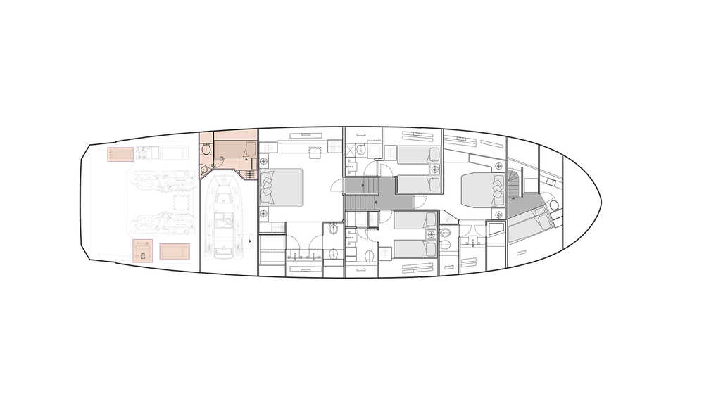 Lower deck