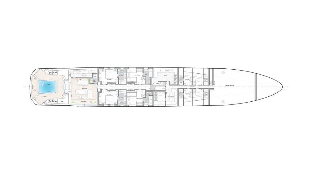 Lower deck | Hybrid propulsion