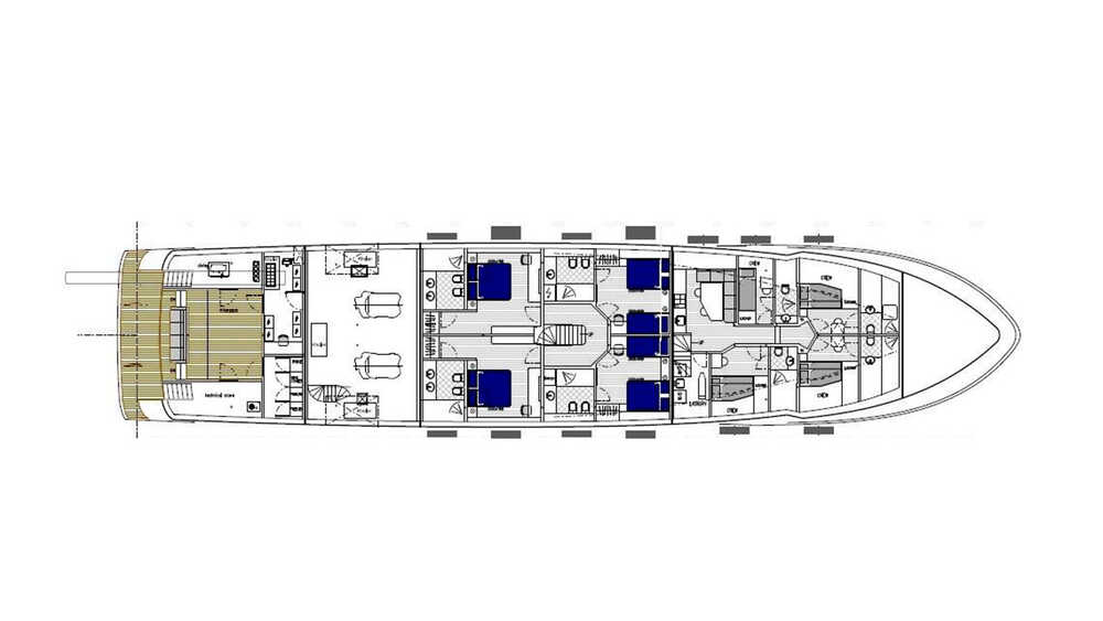 Lower deck