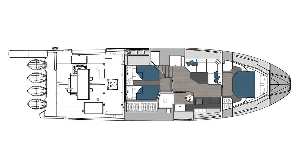 Lower deck