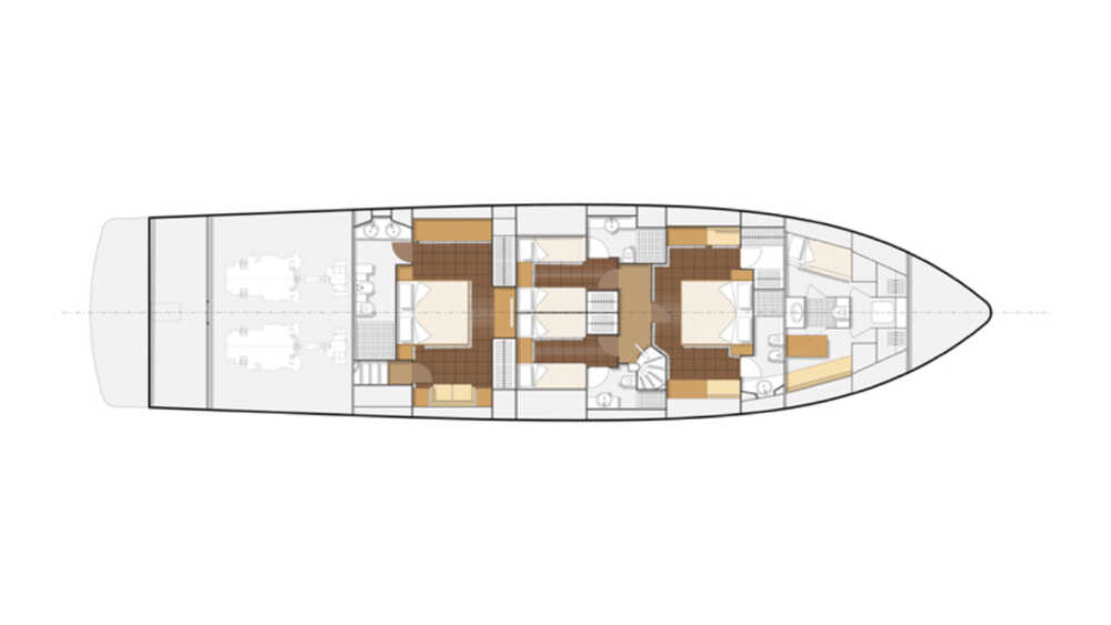 Lower deck