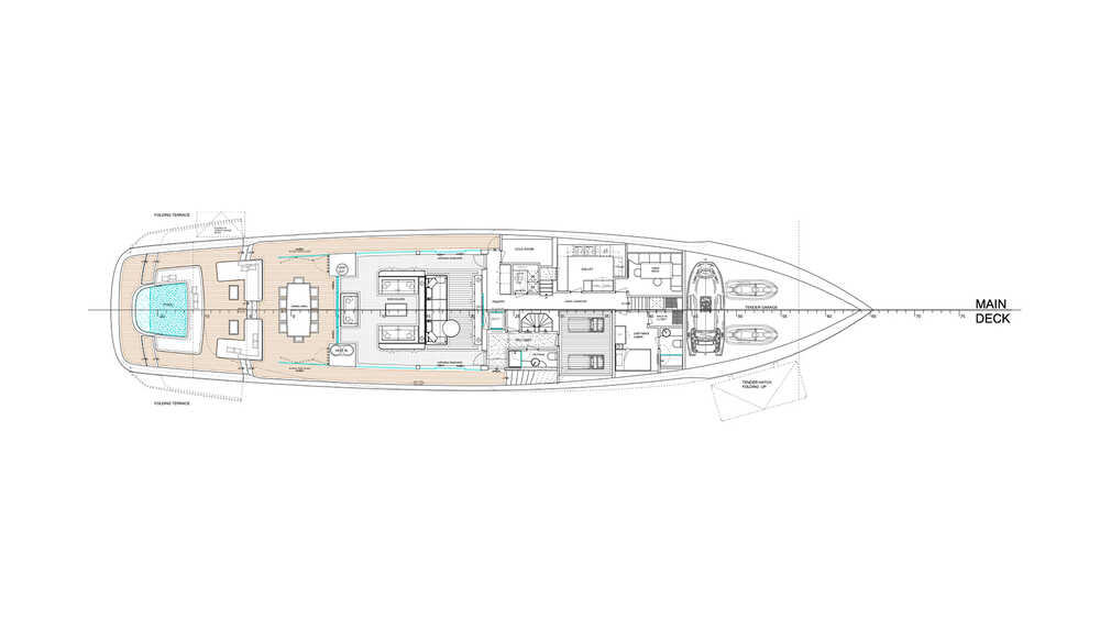 Main deck | Hard top version