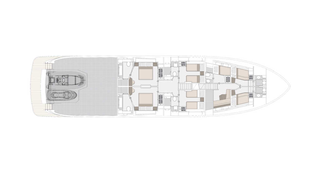 Lower deck