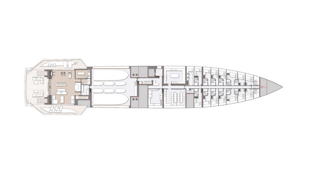 Lower deck