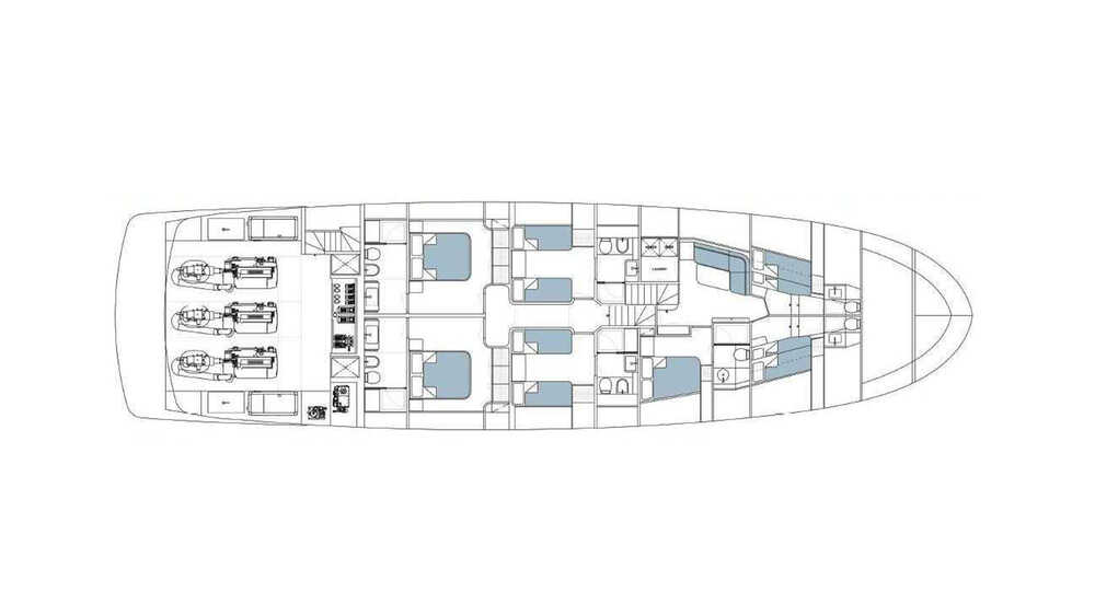 Lower deck