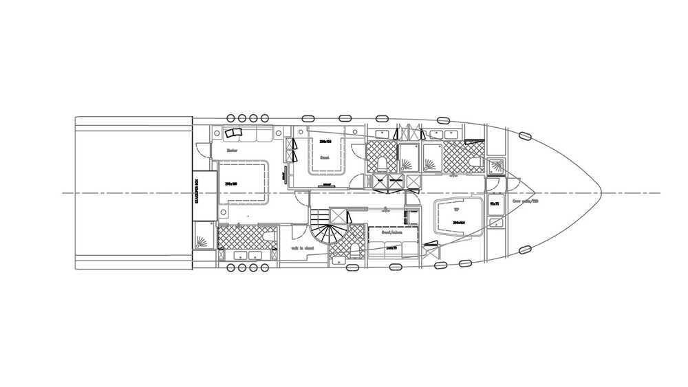 Lower deck
