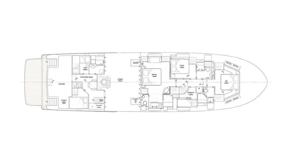 Lower deck