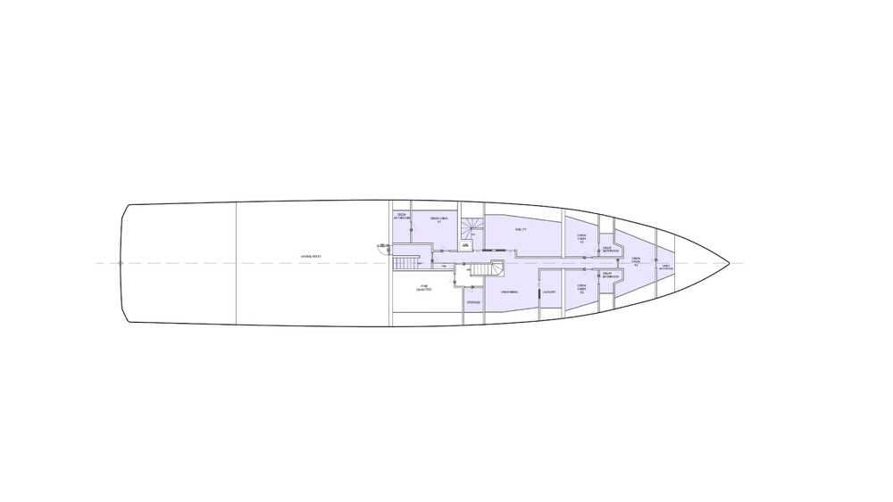 Lower deck. Option 1