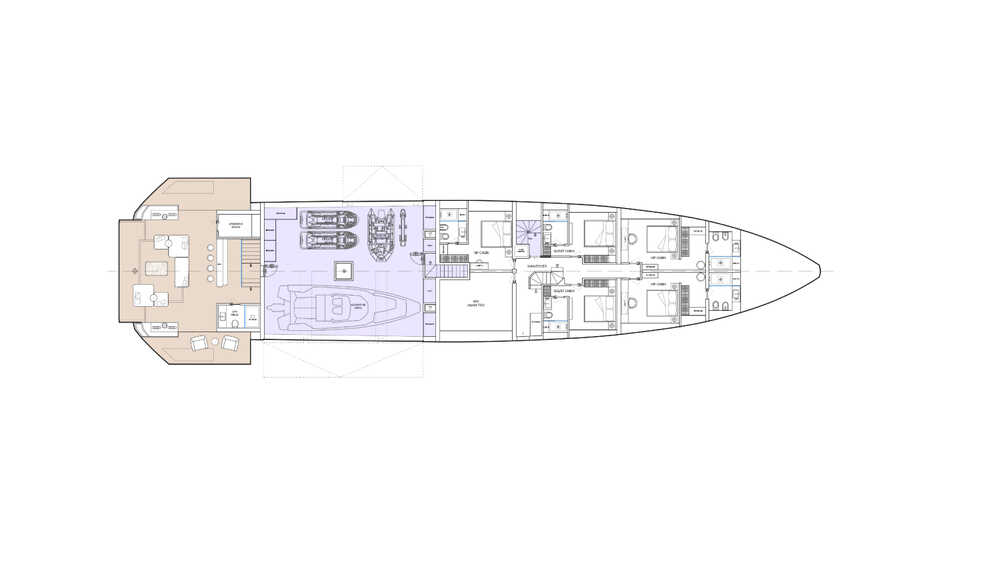 Main deck. Option 1