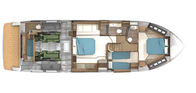 Lower deck