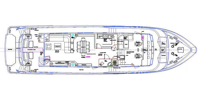 Main deck / salon