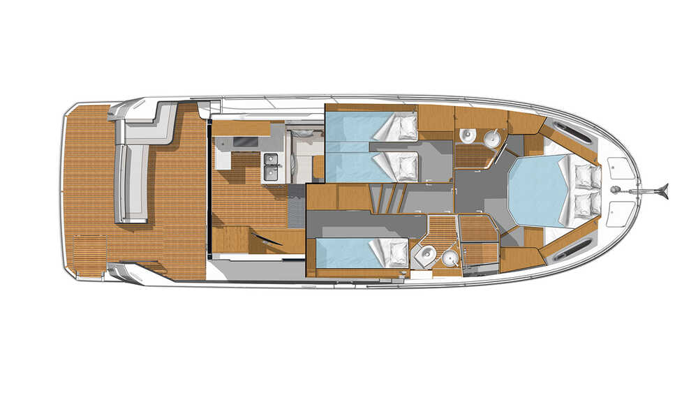Lower deck