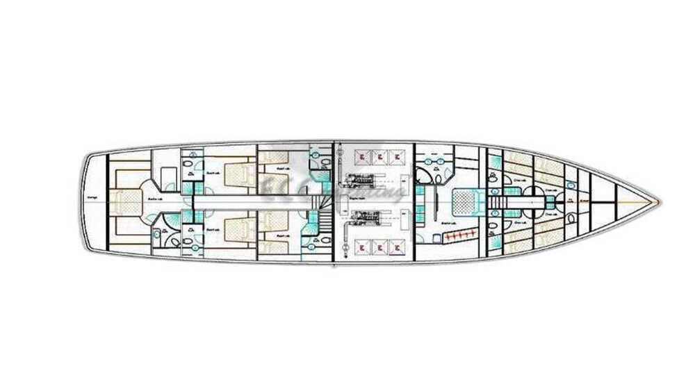 Lower deck
