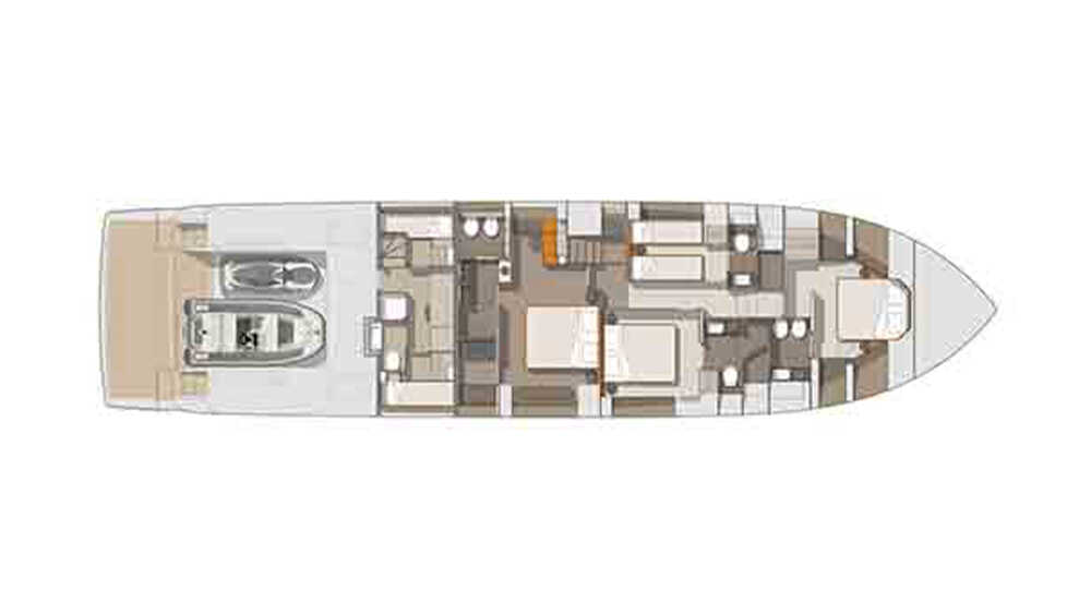 Lower deck